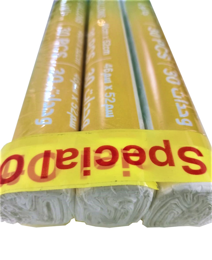 ALFA Heavy Duty Garbage Bag 46cmx52cm 5 Gallons 30pcs (Packed of 3)