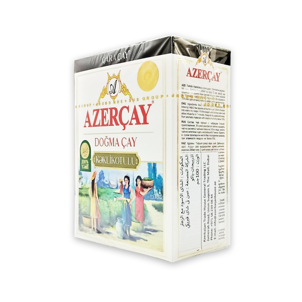 Azercay Black Tea with Thyme 100g