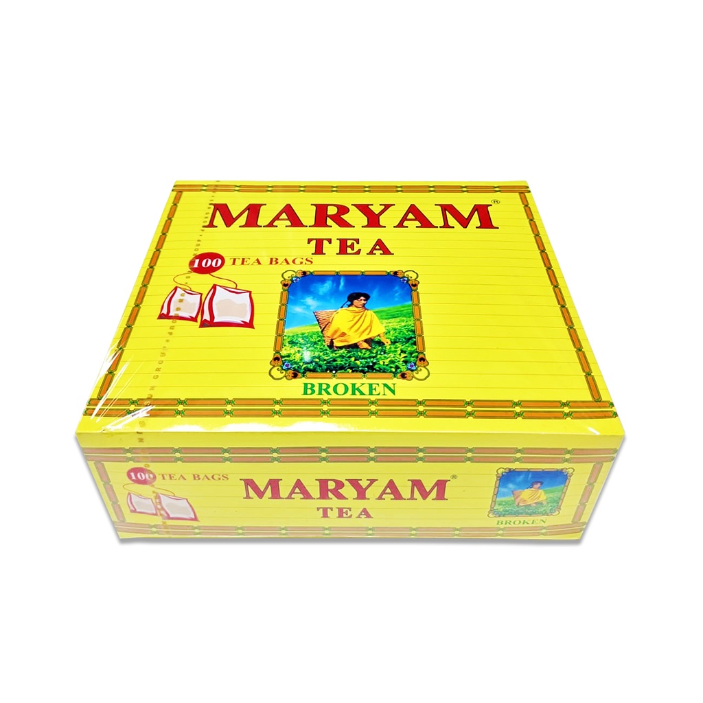 Maryam Black Tea Broken 100 Tea Bags 200g