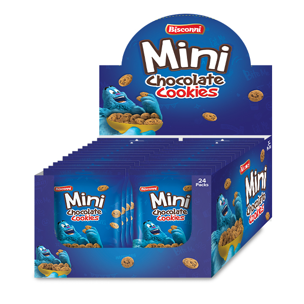 Mini Chocolate Chip Cookies 24x16 GM