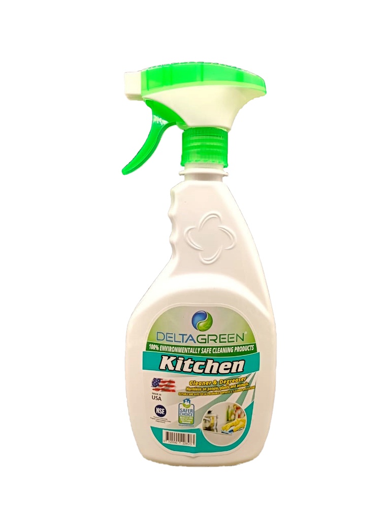 Delta Green Kitchen Cleaner &amp; Degreaser 650ml