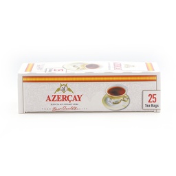 Azercay Black Tea w/ Bergamot Aroma 25 Tea Bags 50g