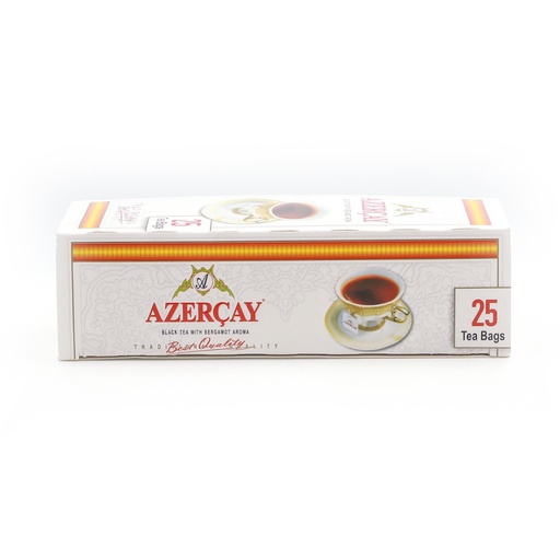 Azercay Black Tea w/ Bergamot Aroma 25 Tea Bags 50g